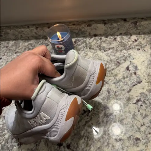 Hoka  Grey Transport Hiking Running Shoes thumbnail 6