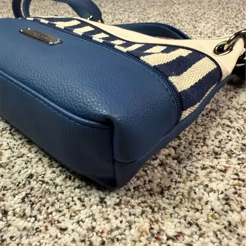 Rosetti Women's Navy Blue & Cream Striped Crossbody Bag