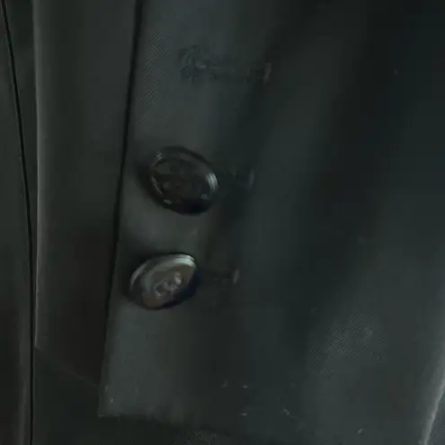 ESCADA Vintage Single Breasted Deep Navy 3 Button Blazer Size 34/XS Blue