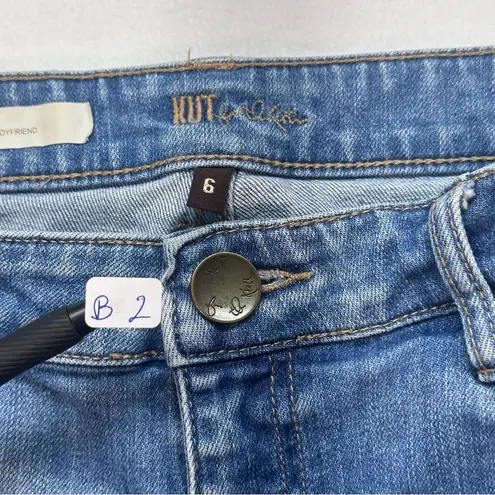 Kut From The Kloth  Blue Straight Leg Jeans Size 6