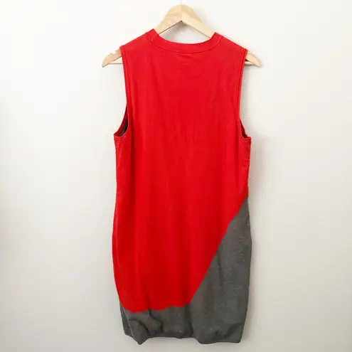 Kate Spade  | Saturday Sleeveless Orange Red Gray Dress Colorblock | Size XL