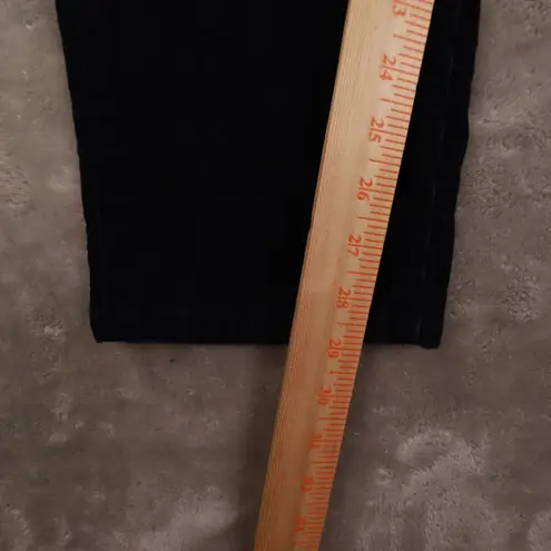 Boden Navy Blue Straight Leg Corduroy 5 Pocket Pants Women's 12R Stretch Size 12