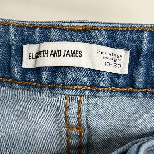Elizabeth and James Women's The Vintage Straight High Rise Jeans Size 10