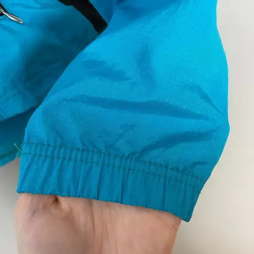 Vintage Bellwether Biking Jacket Blue Black Zip