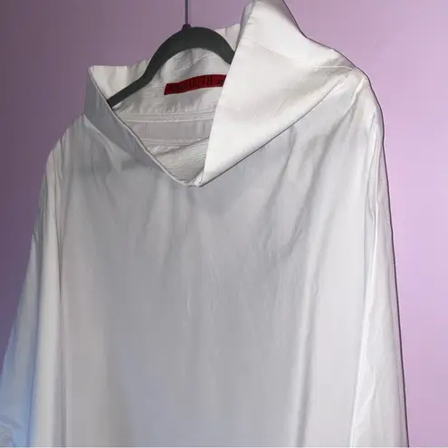 Margareth & Moi EU 36 Blouse White Women's Longline Top Size M