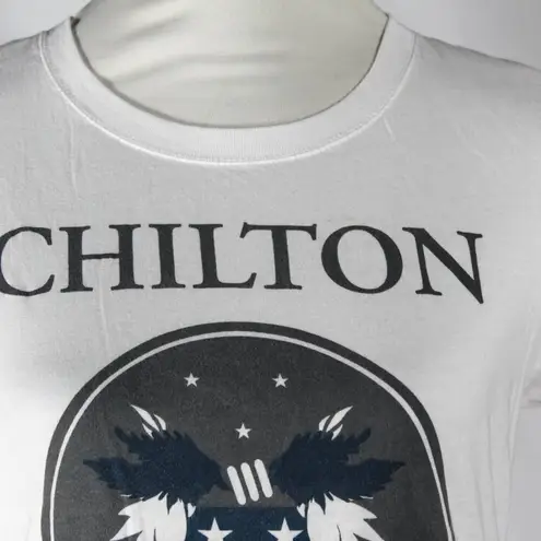 Gilmore Girls Rory's School "Chilton Academy" Graphic Tee Juniors/Women's Size M White