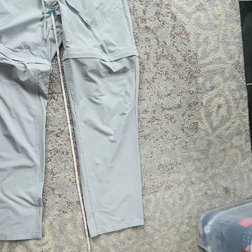 Mountain Hardwear Convertible Lightweight Hiking Pants Gray 14/46