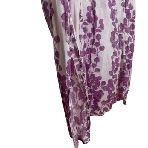Tuckernuck Ro’s Garden Exclusive Lavender Leaf Clorinda Kaftan S *flaw