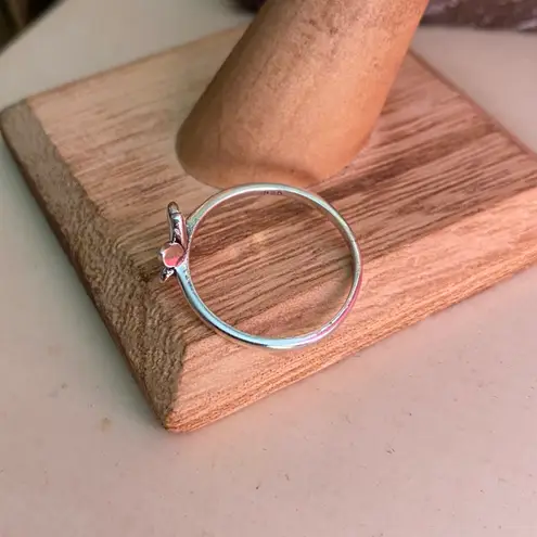 Butterfly Sterling Silver High Polished Minimalist Ring