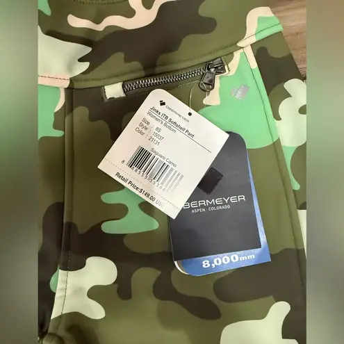 Obermeyer NWT Jinks ITB Softshell Pant in Camo Sz 8 Short $149