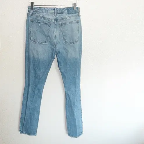 Abercrombie & Fitch  Light Wash The Skinny High Rise Curve Love Distressed Jeans