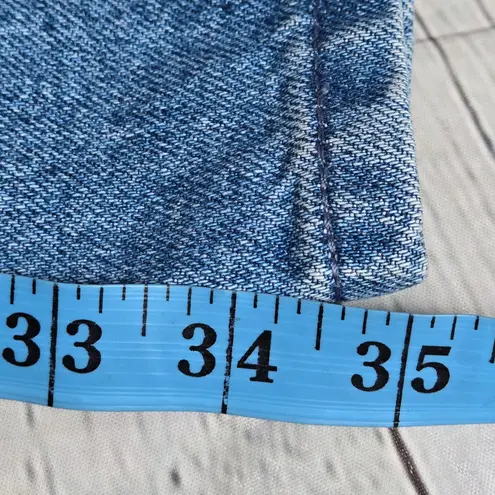 Vintage 90s Rockies Western High Rise Jeans Bareback Size 11/12 L 35" Inseam Blue