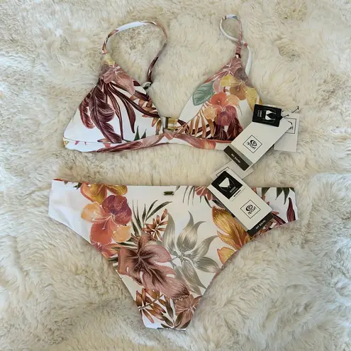 Rip Curl  Tallows Fixed Triangle Top/Cheeky Bottom Bikini Set