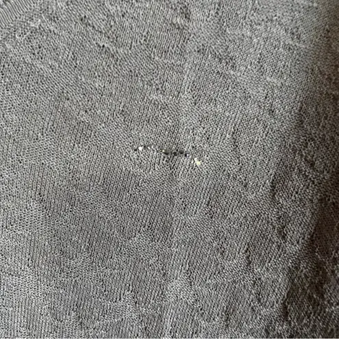 Animo Solei Made In Italy Mauve Beige Equestrian Long Sleeve V Neck Sweater