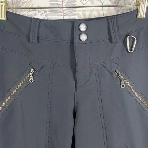 Ascend Women's Hiking Pants Size 8 Black Outdoor Trekking Climbing Stretch Pants