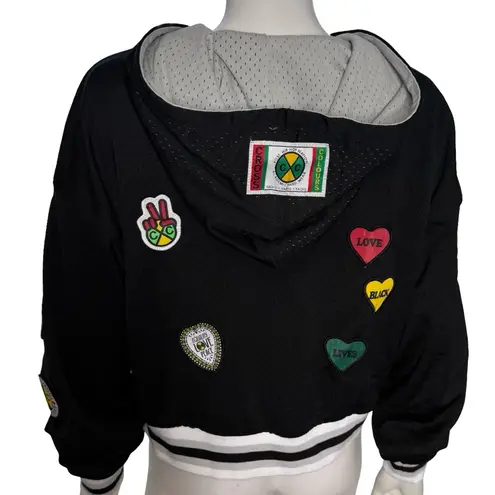 Cross Colours Black Pride Patch Black & Gray Zip