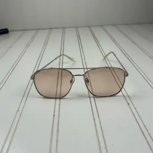 Gold Wire Frame Aviator Sunglasses ā Brown Tinted Lenses