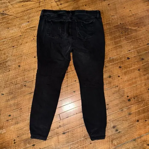 Torrid  Sky high black stretchy skinny normcore 16S jeans