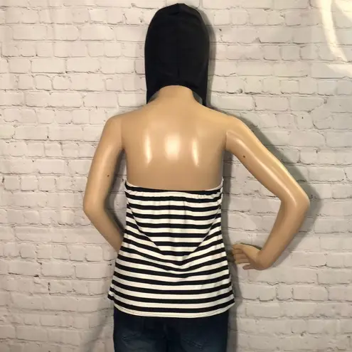 Pulassi Chinese Striped Hooded Tankini Swi… Size M