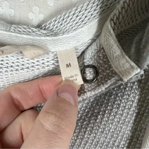 Soft Surroundings Grey Just Beachy French Terry Hoodie