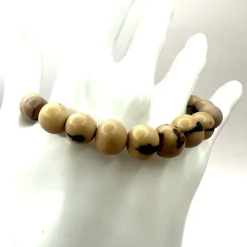 acai seed libra charm bracelet