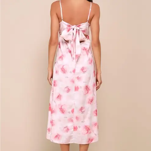 Freesia Floral Print Tie