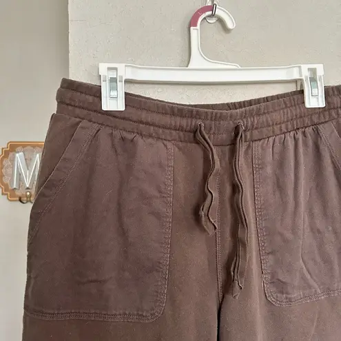 American Eagle  | Women’s Brown Pocket high rise Sweatpants Drawstring size m