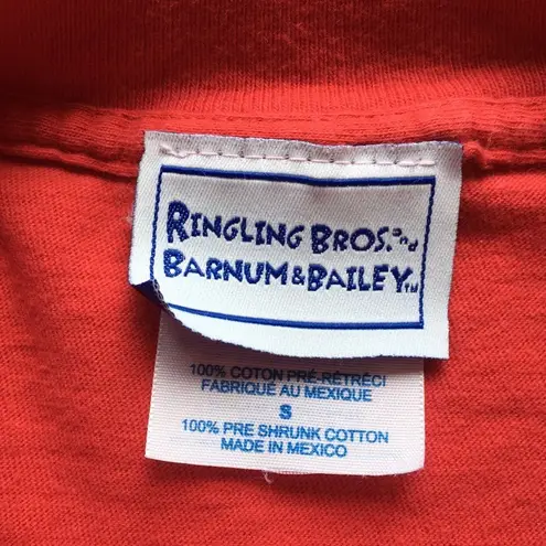 🔃Ringling Bros & Barnum & Bailey Circus Short Sleeve Shirt Red