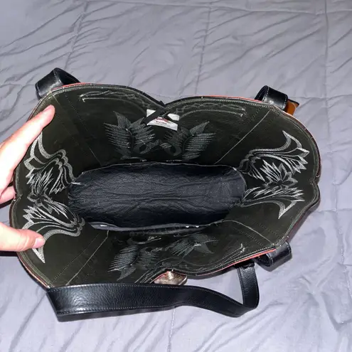 Erda Western Cowboy Boot Tote Bag Multiple