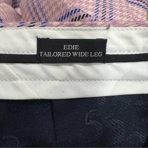 Scotch & Soda Edie Tailored Wide Leg Plaid Pants Women’s 28