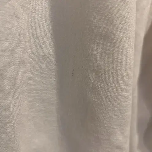 Cato  White Pull On Linen Blend‎ Wide Leg Pants size Large Beachy Flowy Comfy - Image 7