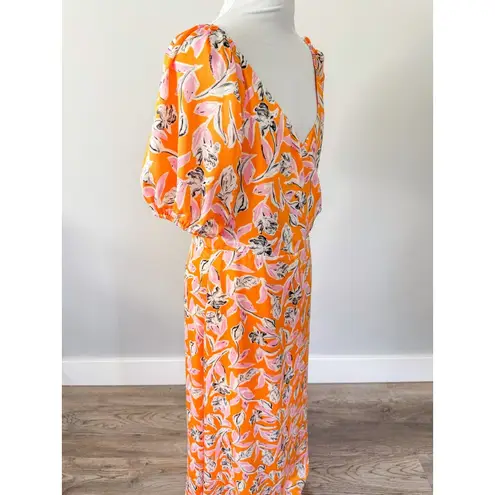 Sachin + Babi Ava Puff Sleeve Midi Dress