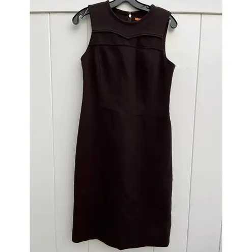Tory Burch  black shift work dress