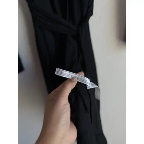 Soma Women's Cool Nights Short Robe Black Small/Medium