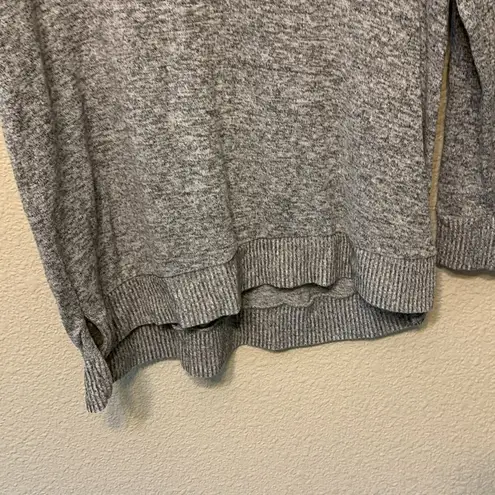 Grey Saturday Sunday sweater sz S casual comfy cozy lightweight fall preppy Gray