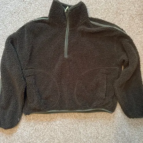 Green Old Navy Sherpa thumbnail 1