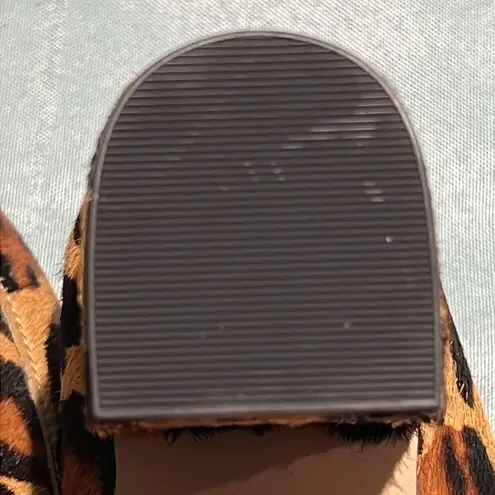 Sole Society NEW So-Marian Leopard Chunky Heels 6.5 B38