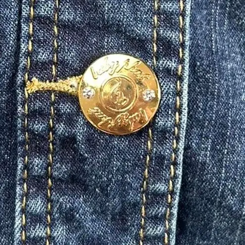 Baby Phat denim corset dress