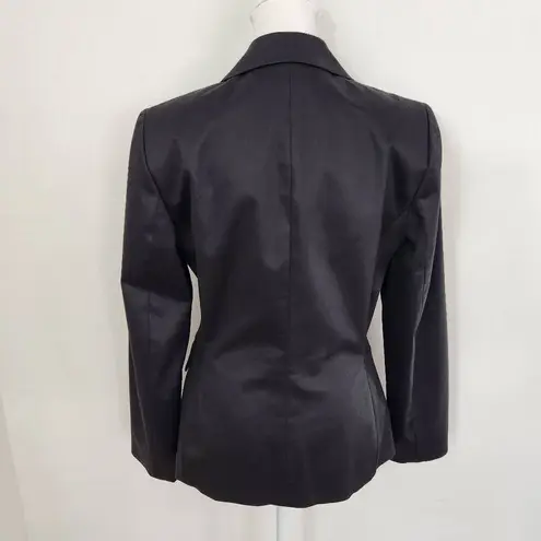 Isabella DeMarco Black Blazer Size 4 Capsule Wardrobe Black Formal Blazer