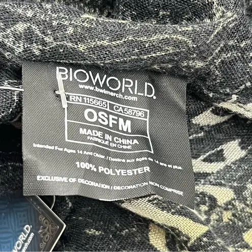 Harry Potter Torrid Harry Potter Infinity Scarf Womens One Size Black Grey Gray White NEW