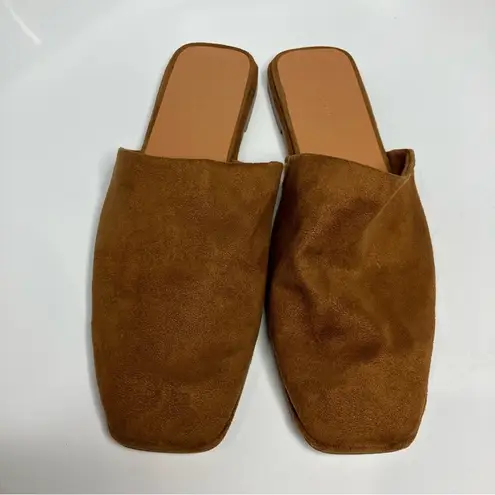 Banana Republic  factory soft mules cognac size 10