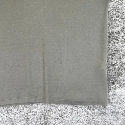 Lucky Brand  green cap sleeve blouse with cut-out details Sz XS