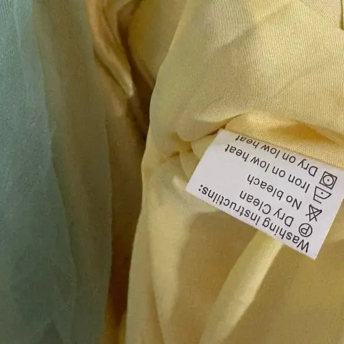 Strapless Multi Color Tulle Formal Dress Size undefined