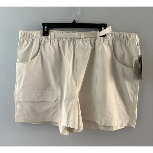 Avia Hike Shorts Size XXXL Beige Lightweight Outdoor Climbing Beach Vacation *