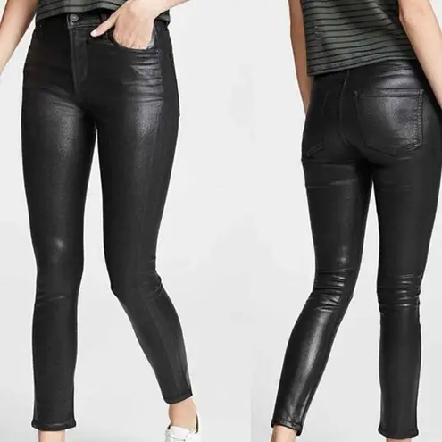 Citizens of Humanity  coated leather look rocket high rise skinny 26