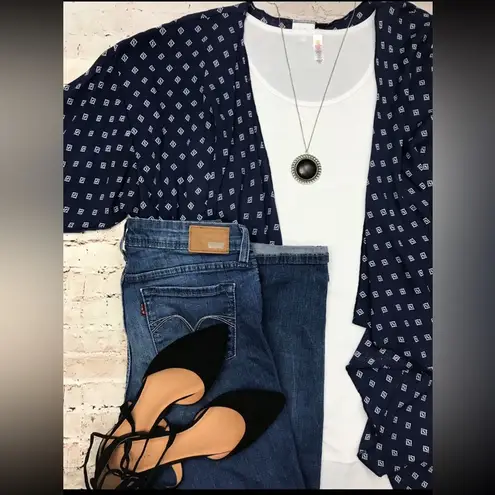 LuLaRoe  Shirley Kimono Cover Up Size L NWT