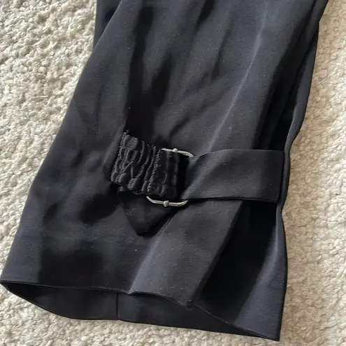 Babaton Refined Satin Cargo Pant - Black - 4