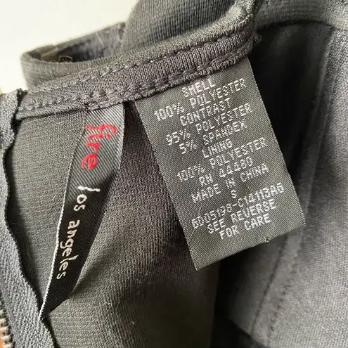 Fire Los Angeles Fire Los Angeles sz S spaghetti strap bustiers multicolored midi dress