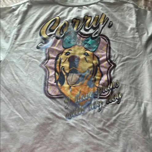 Fifth Sun  Light Blue Tee Shirt with slight bleach stains