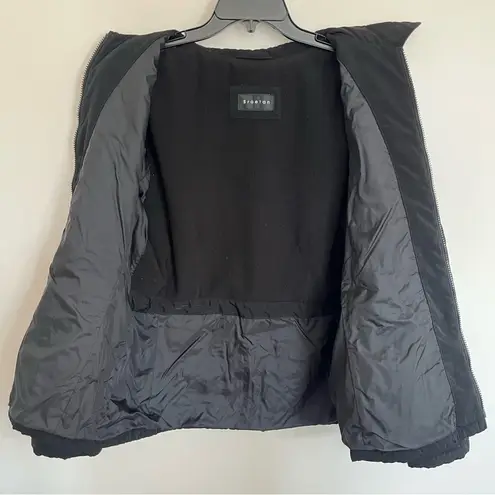 Women’s Braetan Quilted Winter Jacket Mid Length Full Zip Size XL Black